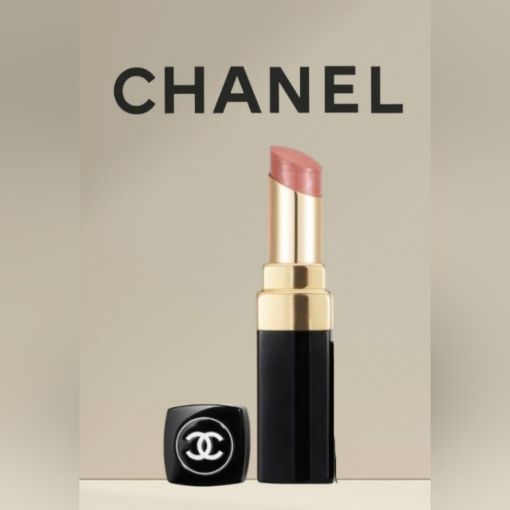 Authentic CHANEL Rouge Coco Shine Lipstick - Soft Pink